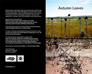 Autumn Leaves | Sound and Environment in Artistic Practice | CRISAP/ Double-Entendre