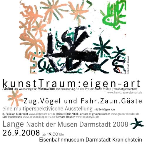 Gruenrekorder | 26.09.2008 | 19:00 | Lange Nacht der Musen Darmstadt